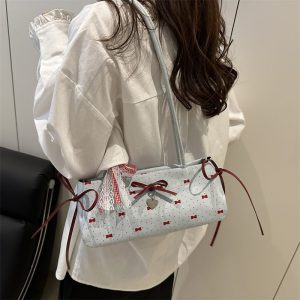 SweetBow Cylinder Shoulder Bag